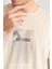 Çetinkaya Mentality 3736 Bisiklet Yaka Penye Regular Baskılı Tshirt Vizon 3