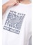 Çetinkaya Mentality 3698 Bisiklet Yaka Penye Regular Baskılı T-Shirt Krem 3
