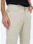 Bej Denim Slim Fit Casual Pamuk Karışımlı Pantolon 3