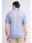 Çetinkaya Mentality 3372 Erkek Cepli Polo Yaka Regular Indigo-Beyaz T-Shirt 4
