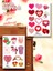2 Adet Renkli Sevgililer Günü Özel Sticker ve Hediyelik Sticker Seti Sevgililer Günü Yıl Dönümü 4