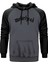 Motörtead Logo Yazı White Gri Renk Reglan Kol Kapşonlu Sweatshirt 1