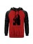 John Wick Chapter 4 Guns Kırmızı Renk Reglan Kol Kapşonlu Sweatshirt 1