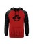 Wasp Logo Text Kırmızı Renk Reglan Kol Kapşonlu Sweatshirt 1