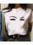 Kadın Kısa Kollu Bisiklet Yaka Göz Baskılı Süprem T-Shirt 5