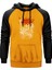 Cattle Decapitation Design Classic Sarı Renk Reglan Kol Kapşonlu Sweatshirt 1