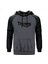 Triumph Motorcycles Logo Gri Renk Reglan Kol Kapşonlu Sweatshirt 1