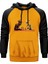 Skelton Cowboy Bar Sarı Renk Reglan Kol Kapşonlu Sweatshirt 1