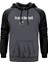 Iron Maiden Fear Of The Dark Guitar Gri Renk Reglan Kol Kapşonlu Sweatshirt 1