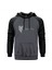 Sanitys Fall Text Gri Renk Reglan Kol Kapşonlu Sweatshirt 1