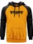 Testament Logo Text Sarı Renk Reglan Kol Kapşonlu Sweatshirt 1