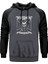 Testament Trending Gri Renk Reglan Kol Kapşonlu Sweatshirt 1
