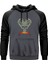 Metallica 3 Dry Heads Gri Renk Reglan Kol Kapşonlu Sweatshirt 1