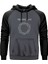 Paradise Lost Logo Gri Renk Reglan Kol Kapşonlu Sweatshirt 1