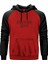 Paradise Lost Kırmızı Renk Reglan Kol Kapşonlu Sweatshirt 1