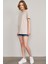 Çetinkaya Fithit 3264 Bayan Bisiklet Yaka Basic T-Shirt Vizon 2