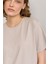 Çetinkaya Fithit 3264 Bayan Bisiklet Yaka Basic T-Shirt Vizon 3