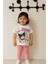 Kız Çocuk Lovely T-Shirt-Taytlı Alt-Üst Takım Pembe 1