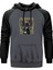 Batushka Raskol Gri Renk Reglan Kol Kapşonlu Sweatshirt 1