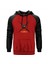 Manga 1000 Parça Kırmızı Renk Reglan Kol Kapşonlu Sweatshirt 1