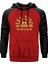 Mike Tyson 44 Wins By Knockout Kırmızı Renk Reglan Kol Kapşonlu Sweatshirt 1