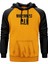 Muhammed Ali Black Text Sarı Renk Reglan Kol Kapşonlu Sweatshirt 1