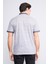 4092 Erkek Polo Yaka Penye Pike T-Shirt Siyah 4