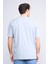 Çetinkaya Chester Polo 3866 Bisiklet Yaka 30/1 Penye Regular Baskılı T-Shirt Gri 4