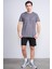 Çetinkaya Mentality 4226 Bisiklet Yaka Performans Slim Fit T-Shirt Antrasit 1