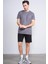 Çetinkaya Mentality 4226 Bisiklet Yaka Performans Slim Fit T-Shirt Antrasit 2