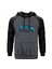Lamborghini Black Neon Gri Renk Reglan Kol Kapşonlu Sweatshirt 1