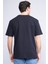Çetinkaya Chester Polo 3834 Bisiklet Yaka 30/1 Penye Regular Baskılı T-Shirt Lacivert 4