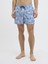 Jpstmauı Jjswım Erkek Desenli Deniz Şortu - Hızlı Kuruyan Kumaş 4