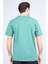 Çetinkaya Mentality 3698 Bisiklet Yaka Penye Regular Baskılı T-Shirt Eski Yeşil 4