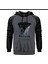 John Wick Car Gri Renk Reglan Kol Kapşonlu Sweatshirt 1