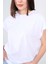 Çetinkaya Fithit 8210 Bayan Bisiklet Yaka 16/1 Penye Süprem T-Shirt Beyaz 3