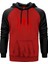 Spiderman Logo Kırmızı Renk Reglan Kol Kapşonlu Sweatshirt 1