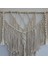 Makrome Macrame Duvar Süsü Süs Ekru Ip Dekoratif Tasarım Özel Hediye Hediyelik Sus Susu El Yapımı 5