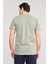 4044 Erkek Bisiklet Yaka Baskılı Regular Ottoman T-Shirt Çağla 4
