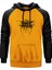 Darkthrone Logo2 Sarı Renk Reglan Kol Kapşonlu Sweatshirt 1