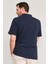 Çetinkaya Mentality 3140 Polo Yaka Penye Pike Cepli Regular T-Shirt Lacivert 4