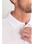 Çetinkaya Mentality 4140 Polo Yaka Rejenere Pike Metraj Baskı Regular T-Shirt Krem 3