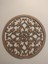 Dekoratif Mandala Desen Boyanabilir Ahşap Mdf Kapı Süsü Duvar Dekorasyonu 30 cm 1