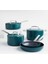 Evencook Ceramic Deep Teal Seramik Yapışmaz 8 Parçalı Pişirme Seti Bonuslu 1