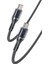 240W Type-C To Type-C Pd 2.0 Turbo Data Hızlı Şarj Kablosu 1.2 M Kopmaya Dayanıklı - Siyah 1