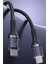 240W Type-C To Type-C Pd 2.0 Turbo Data Hızlı Şarj Kablosu 1.2 M Kopmaya Dayanıklı - Siyah 2