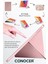 Apple iPad 11 A16 2025 10. Nesil 10.9 Tablet Kılıfı Kalem Bölmeli, Uyku Modlu, Katlanır, Tri Folding Stand 3