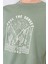 Çetinkaya Mentality 3697 Bisiklet Yaka Penye Regular Baskılı T-Shirt Haki 3