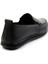 Siyah Leather Kadın Casual Ayakkabı K01331041703 3