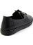 Siyah Leather Kadın Casual Ayakkabı K01028130503 3